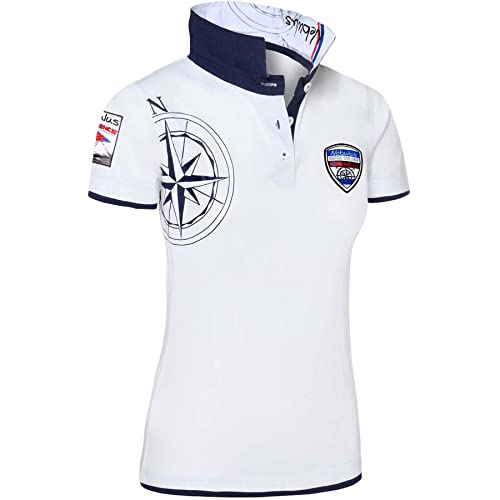 Nebulus women's polo shirt EGERSUND, shirt, sweatshirt, polo, white - /44 on sale