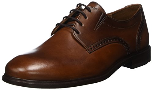 LLOYD men's lace-up shoes KOOG, men's business shoes, Derby, extra wide, lace-up, shoes, low-tie, lace-up shoes, lace-ups, Derby, Cognac, 44 on sale