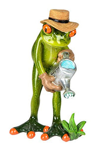 Thumbnail for Formano Dekofigur Frosch Gärtner mit Gießkanne handbemalt im Sale