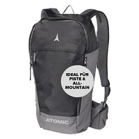 Thumbnail for ATOMIC Allmountain 18 schwarz - kompakter Tagesrucksack mit Sicherheitspanel als Aufprallschutz - Rucksäcke für die Ski-Piste - robuster & vielseitiger Ski-Rucksack im Sale