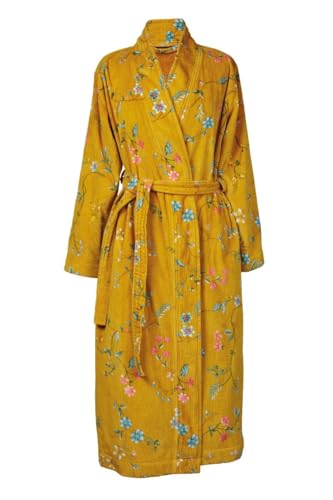 Pip Studio Bademantel Les Fleurs Gelb im Sale