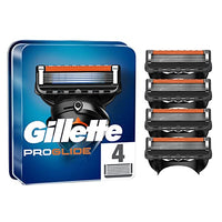 Thumbnail for Gillette ProGlide Herren Rasierklingen-Nachfüllpackung, 4 Stück, mit 5 Anti-Reibungs-Klingen für eine gründliche, langanhaltende Rasur