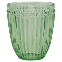 Thumbnail for GreenGate - Water glass - Alice - pale green - 9.5 cm