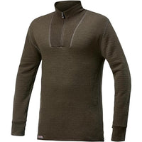 Thumbnail for Woolpower 200 Zip Rollkragen Pine Green Größe S 2021 Unterwäsche