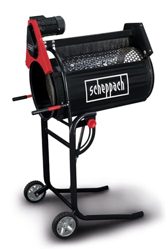 Scheppach roller screen RS350 (250 watts, screen drum length: 800 mm - Ø: 400 mm, speed: 42 min-1, material throughput: 3 m³/h, tiltable drum) on sale