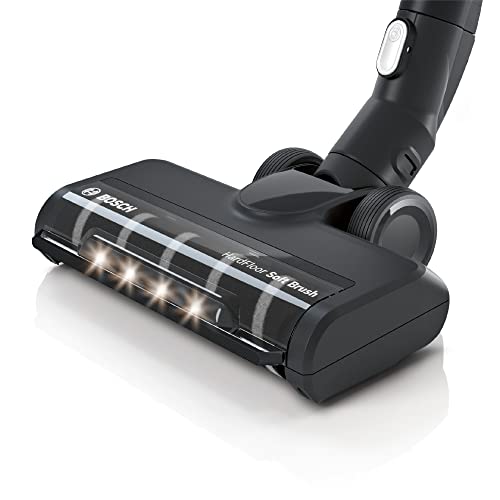Bosch Hartboden-Softdüse BHZUHF, geeignet für kabellose Unlimited Serie 6 und 8 Akku-Staubsauger, für Parkett und Fliesen, LED-Beleuchtung, sanfte Reinigung, Original-Zubehör, schwarz im Sale