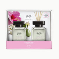 Thumbnail for ipuro - refreshing ipuro flower bowl room fragrance set - subtle room freshener with floral & invigorating notes - stylish air freshener in the home for a puristic fragrance experience 2 x 50 ml