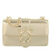 Thumbnail for Pinko Damen Love One Mini Cl Kalb Spiegel Tasche, Zzlb_ORO-Block Color im Sale