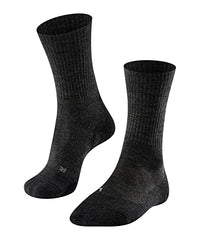 Thumbnail for FALKE Damen Wandersocken TK2 Explore Wool W SO Wolle antiblasen dick 1 Paar, Grau (Smog 3150), 39-40 im Sale