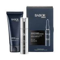 Thumbnail for DOCTOR BABOR Hyaluron Cream, 24h moisturizing face cream, 50 ml + BABOR MEN Instant Energy, serum ampoules for the face, 7 x 2 ml + BABOR Men Energizing Hair & Body Shampoo, 200 ml on sale