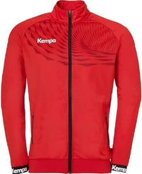 Thumbnail for Kempa Herren Wave 26 Poly Jungen Sport Fußball Training Sweatshirt Sweatjacke, Rot (Red/Chilli Red), 4 im Sale