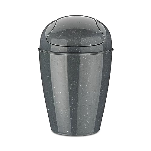 Koziol DEL swing lid bucket 5l Recycled ash gray on sale