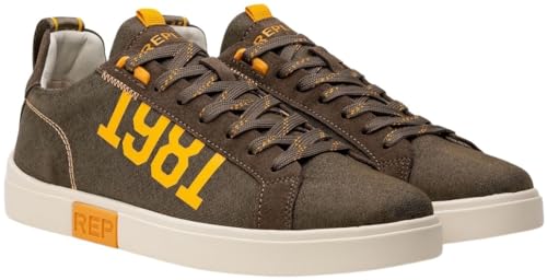 Replay Herren Gmz3p .000.c0023t Sneaker, 290 Navy Red, 43 EU im Sale