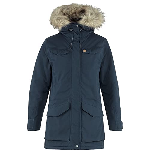 Fjallraven 86369-555 Nuuk Parka W Jacket Damen Dark Navy im Sale