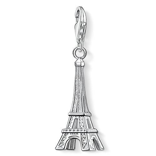 Thomas Sabo Damen Charm-Anhänger Eiffelturm Paris Charm Club 925 Sterling Silber 0029-001-12 im Sale