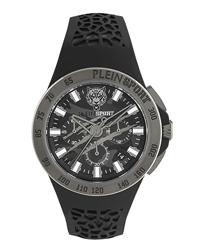 Philipp Plein Herrenuhr Chronograph Thunderstorm Schwarz PSABA0123 im Sale