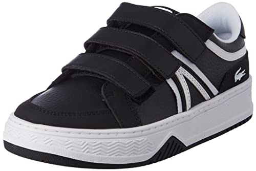 Lacoste Unisex - Children's Low-Top Sneakers L001 222 1 SUC, Boys, Girls Low Shoes, Street Shoes, Sports Shoes, BLACK/White (312), 31 on Sale
