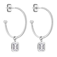 Thumbnail for Tamaris women's earring in silver made of stainless steel TJ-0066-E-25 on sale