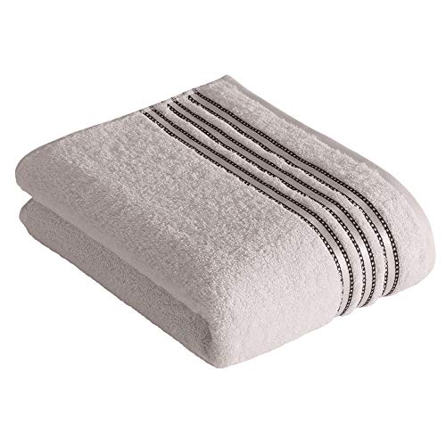 Vossen Cult de Luxe Duschtuch 67 x 140 cm Light Grey im Sale