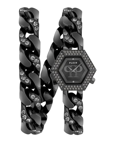 Philipp Plein Damen Uhr Analog Quarz The Hexagon GROUMETTE PWWBA0623 Edelstahl im Sale