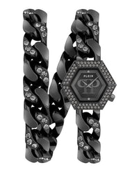 Thumbnail for Philipp Plein Damen Uhr Analog Quarz The Hexagon GROUMETTE PWWBA0623 Edelstahl im Sale