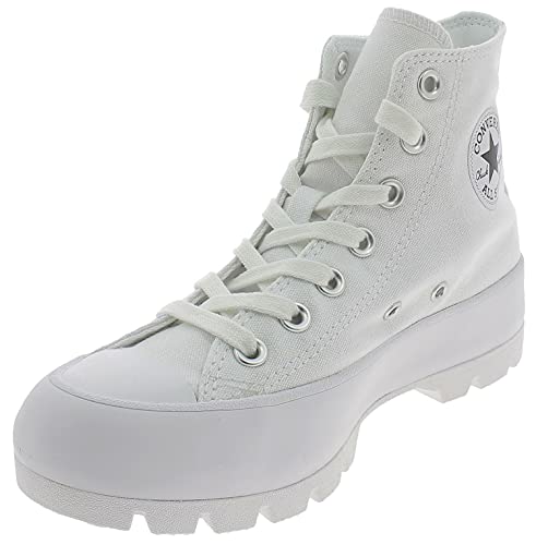 Converse women's Ctas Lugged Hi sneaker, white, EU on sale
