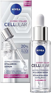 Thumbnail for NIVEA Cellular Expert Filler Aufpolsterndes Hyaluron-Serum, leichtes und schnell einziehendes Serum mit purem Hyaluron, Gesichtspflege für geglättete Falten (30 ml) im Sale