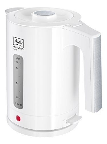 Melitta Wasserkocher, Easy Top Aqua 1,7 Liter, 2.400 Watt, Weiß/Edelstahl 1016-03 im Sale