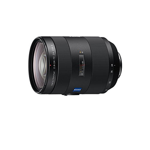 Sony SAL2470Z2, Standard-Zoom-Objektiv (24-70 mm, F2,8 ZA SSM II, Vario-Sonnar T*, A-Mount Vollformat geeignet für A99 Serie) schwarz im Sale