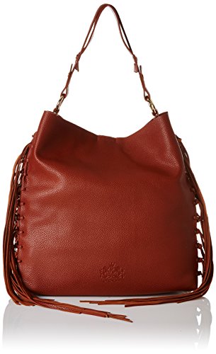 Otto Kern Ethno Beutel Pia 6 Damen Schultertaschen 34M36M17 cm (B x H x T), Braun (Beige cognac) im Sale