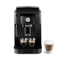 Thumbnail for De'Longhi Magnifica ECAM11.112.B, fully automatic coffee machine with milk frother for cappuccino, with espresso direct selection buttons and dial, 2-cup function, black on sale