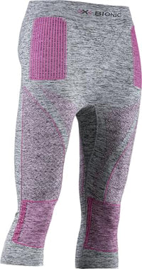 Thumbnail for X-Bionic Damen Energy Accumulator 4.0 3/4 Pants, Grey Melange/pink, im Sale