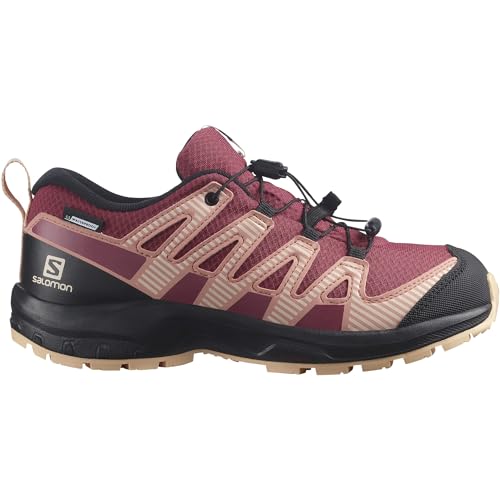 Salomon XA Pro V8 Climasalomon Waterproof Kinder Outdoor-Schuhe, Präzise Passform, Grip in jedem Gelände, Sportlicher Look, Black, 35 im Sale