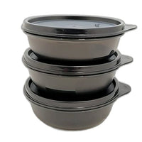 Thumbnail for Tupperware SET (3) Kühlschrank Hit-Parade 300 ml schwarz kleine Hitparade Mini Panorama im Sale