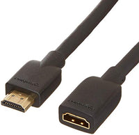 Thumbnail for Amazon Basics PBH-1441 High-Speed HDMI Extension Cable, 1.8 m, Black