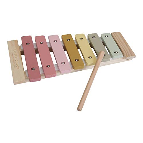 Little Dutch 7016 Holz Xylophon Altrosa im Sale