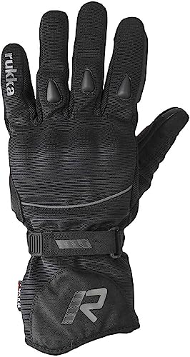 Rukka Virium 2.0 GTX Motorrad Handschuhe (Black,6) im Sale