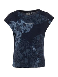Thumbnail for s'questo Shirt 1/2 T-Shirt, casual, playful, blue, patterned navy Soquesto collection La Dolce Vita on sale