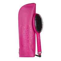 Thumbnail for ghd glide pink Hot Brush, straightening brush with ceramic heating technology and ionizer, Orchid Pink, Limited Edition