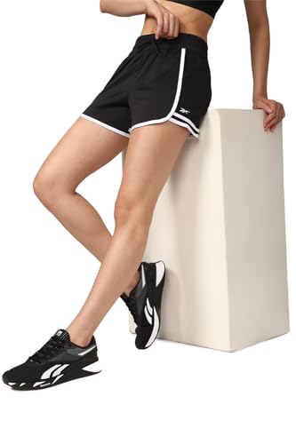 Reebok Damen Wor Knit Short, Black, GV3258, im Sale