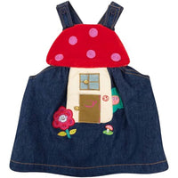 Thumbnail for Oilily Mädchen Jeans Kleid Damushroom-116 - Kindermode : Mädchen im Sale