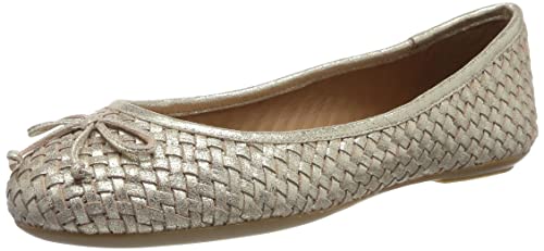 Geox D Palmaria Ballet Flat, LT Gold, 36.5 EU on sale