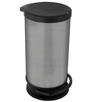 Thumbnail for Rotho Paso Mülleimer 30l mit Deckel, Kunststoff (PP) BPA-frei, carbonmetallic, 30l (35.7 x 30.2 x 59.2 cm), Carbon Metallic im Sale