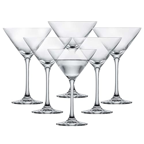 SCHOTT ZWIESEL Martini Glass Classico (set of 6), classic martini glasses, dishwasher-safe Tritan crystal glasses, Made in Germany (Art. No. 109398) on sale