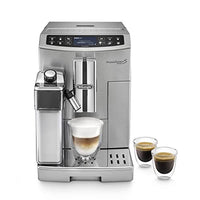 Thumbnail for De'Longhi Primadonna Evo ECAM 510.55.M fully automatic coffee machine with LatteCrema milk system, cappuccino and espresso at the touch of a button, 2.8-inch touchscreen display and app control, stainless steel housing, silver on sale