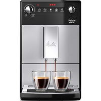 Thumbnail for Melitta Purista - Kaffeevollautomat mit Lieblingskaffee-Funktion, Kaffeemaschine mit Mahlwerk und 5-stufig verstellbarem Mahlgrad, für Kaffee und Espresso, silber/schwarz im Sale