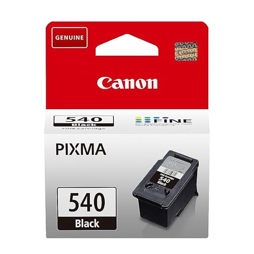 Canon Ink - PG-540 Original Black Printer Cartridge - Prints up to 180 A4 pages (1 x Cartridge) - Compatible PIXMA Printers on Sale