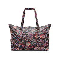 Thumbnail for reisenthel mini maxi travelbag paisley black - foldable travel bag, practical and compact, very light and durable on sale