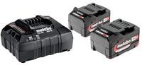 Thumbnail for Metabo Basis-Set 2 x 4,0 Ah – 685050000 – Akkuset für effizientes und schnelles Laden – Inklusive 18-V-Akkus und Ladegerät