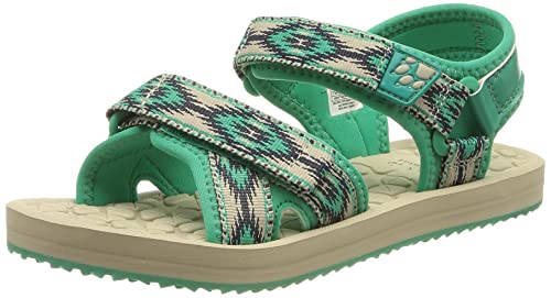 Jack Wolfskin Unisex Kinder Zulu Vc K Sandale, Green Light Green, EU im Sale